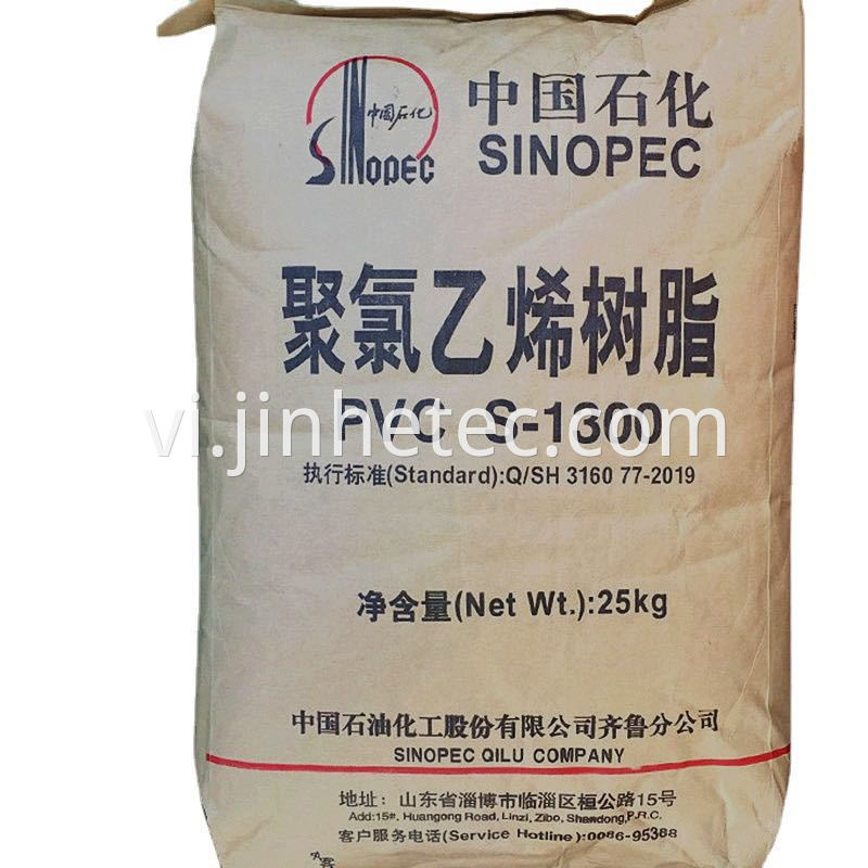 Sinopec Brand PVC S1300 K70 for Soft Plastic
